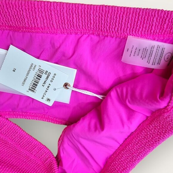 Good American NWT Always Fit Fuschia Bikini Set - Picture 6 of 9